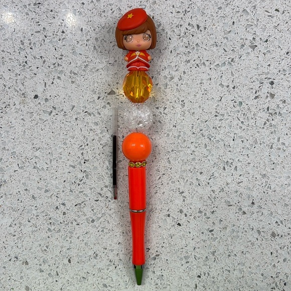 Lala Orange Rainbow Brite Pen with ink refill - Picture 2 of 3